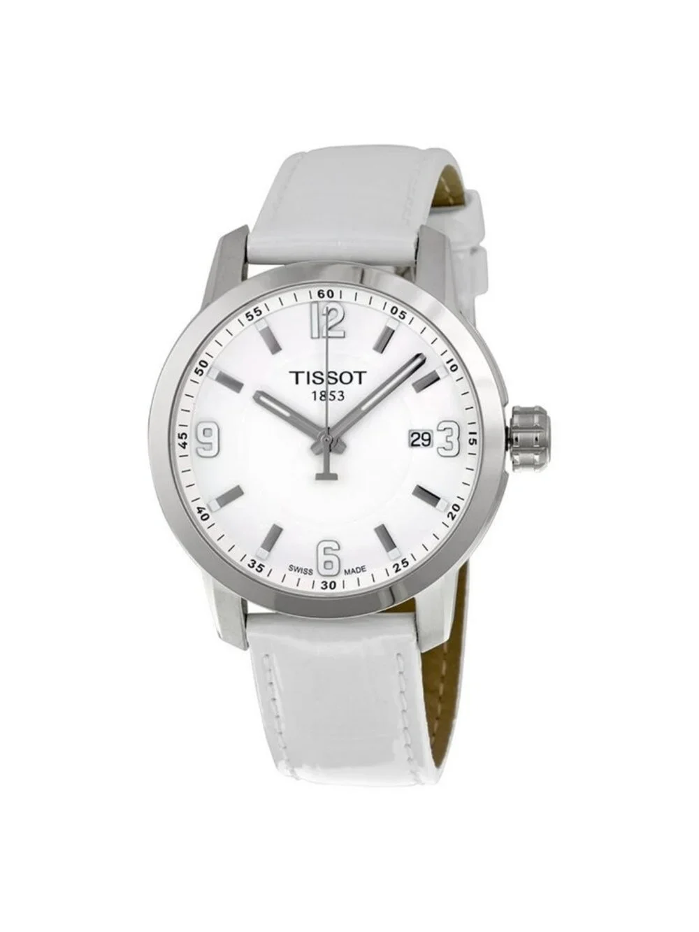 NWT Tissot PRC 200 Quartz Silver Dial Unisex Watch T0554101601700